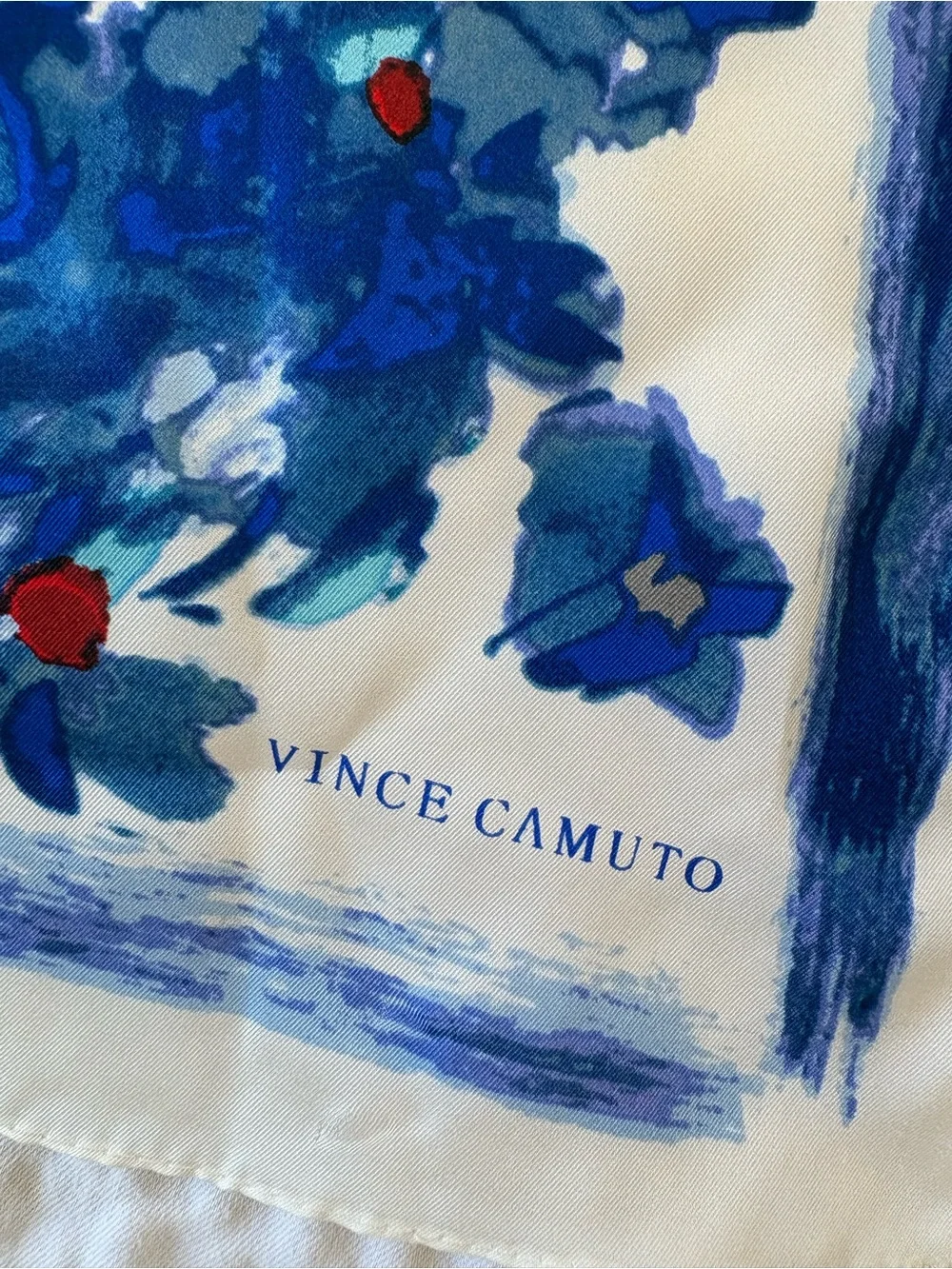 100% silk scarf